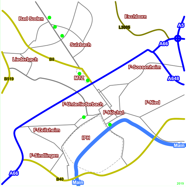 Elektromobilit&auml;t - Landkarte - Ladestationen